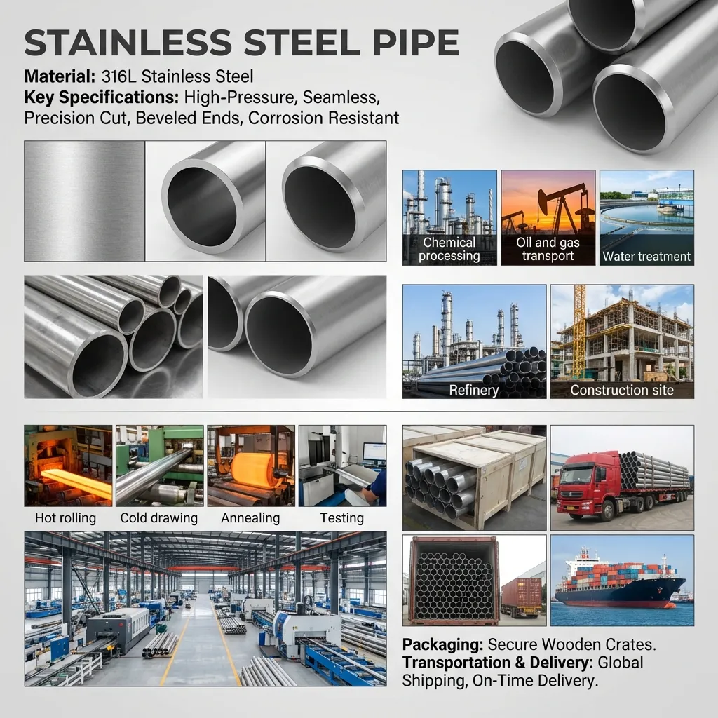 stainless steel pipe fabrication image thumbnail