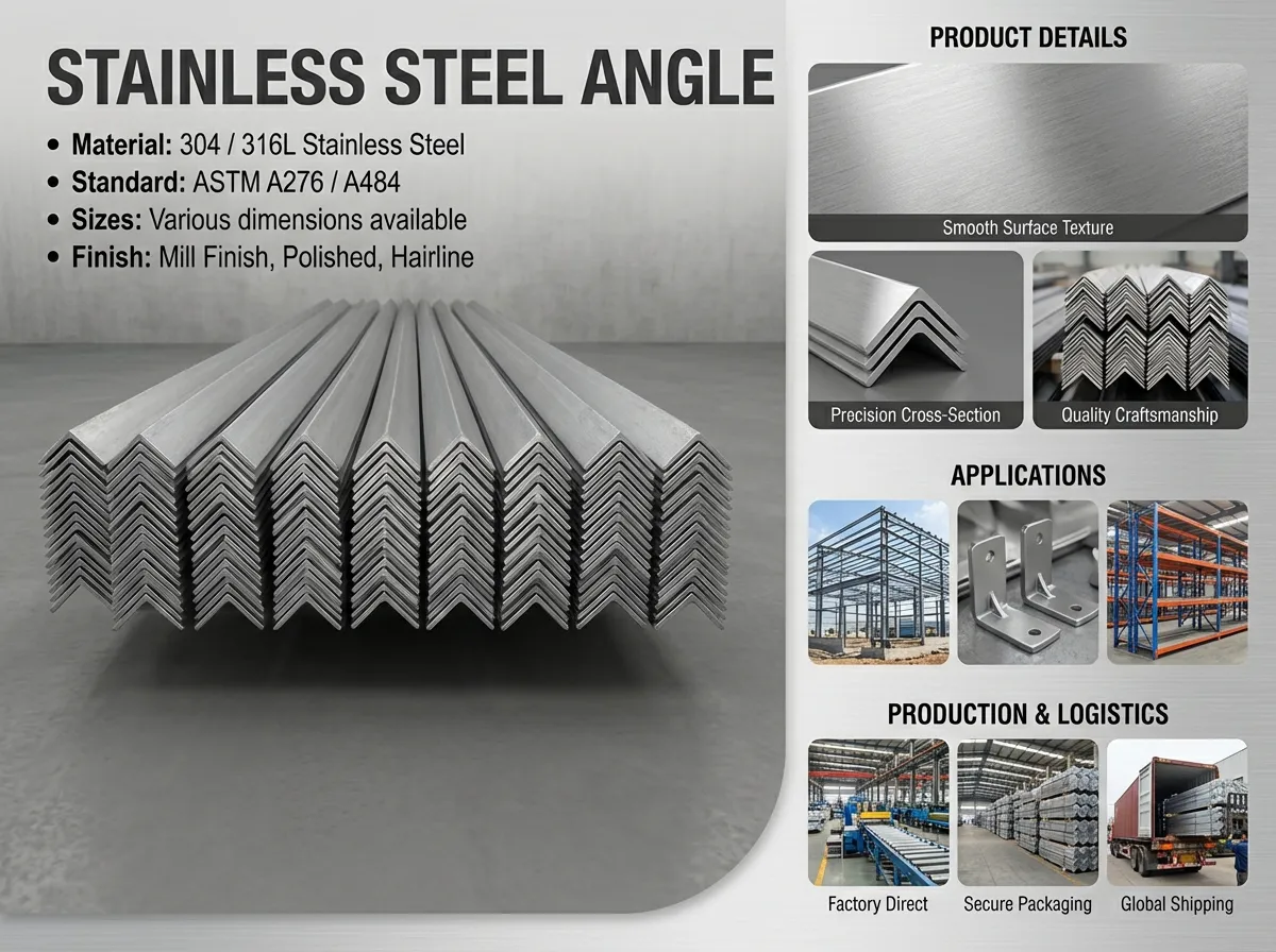 Stainless Steel Angle supplier