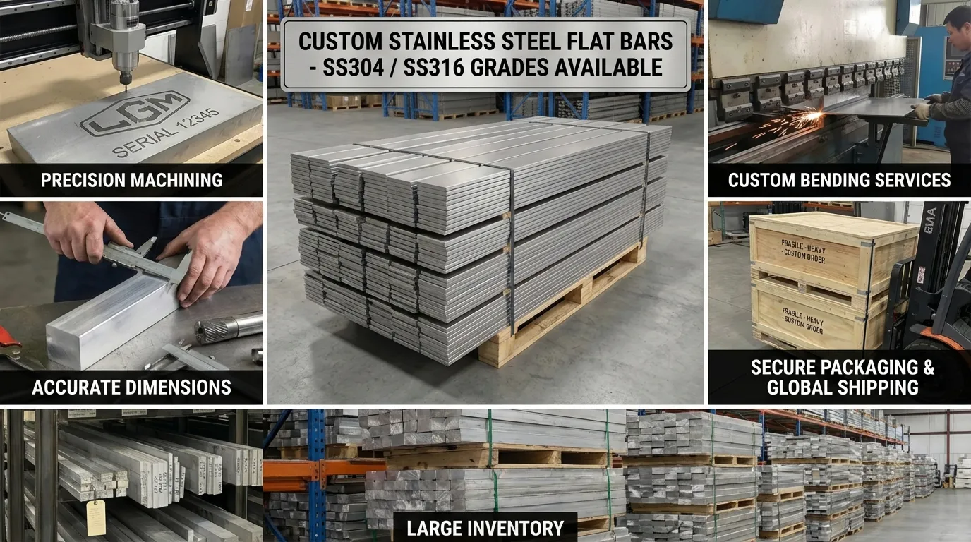 stainless steel flat bar supplier