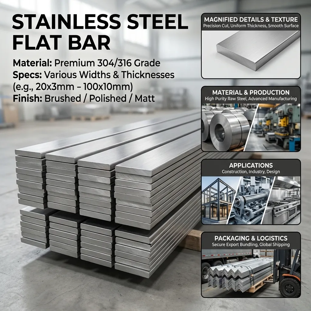 stainless steel flat bar wholesale