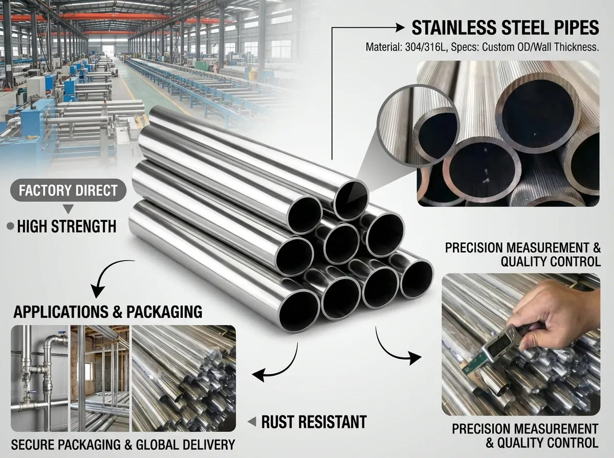 201 stainless steel pipe supplier