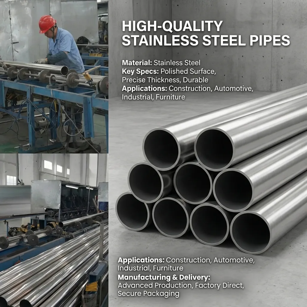 304 stainless steel pipe supplier