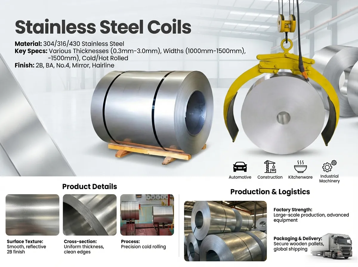 201 stainless steel coil supplier