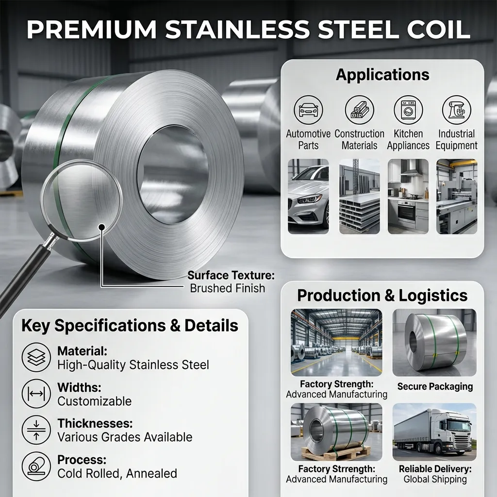 202 stainless steel coil supplier
