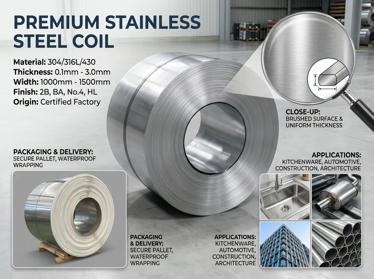 310s stainless steel coil supplier