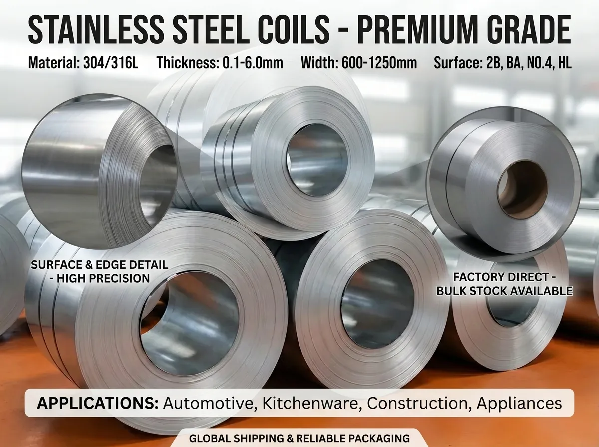 cold rolled stainless steel coil manufacturers China