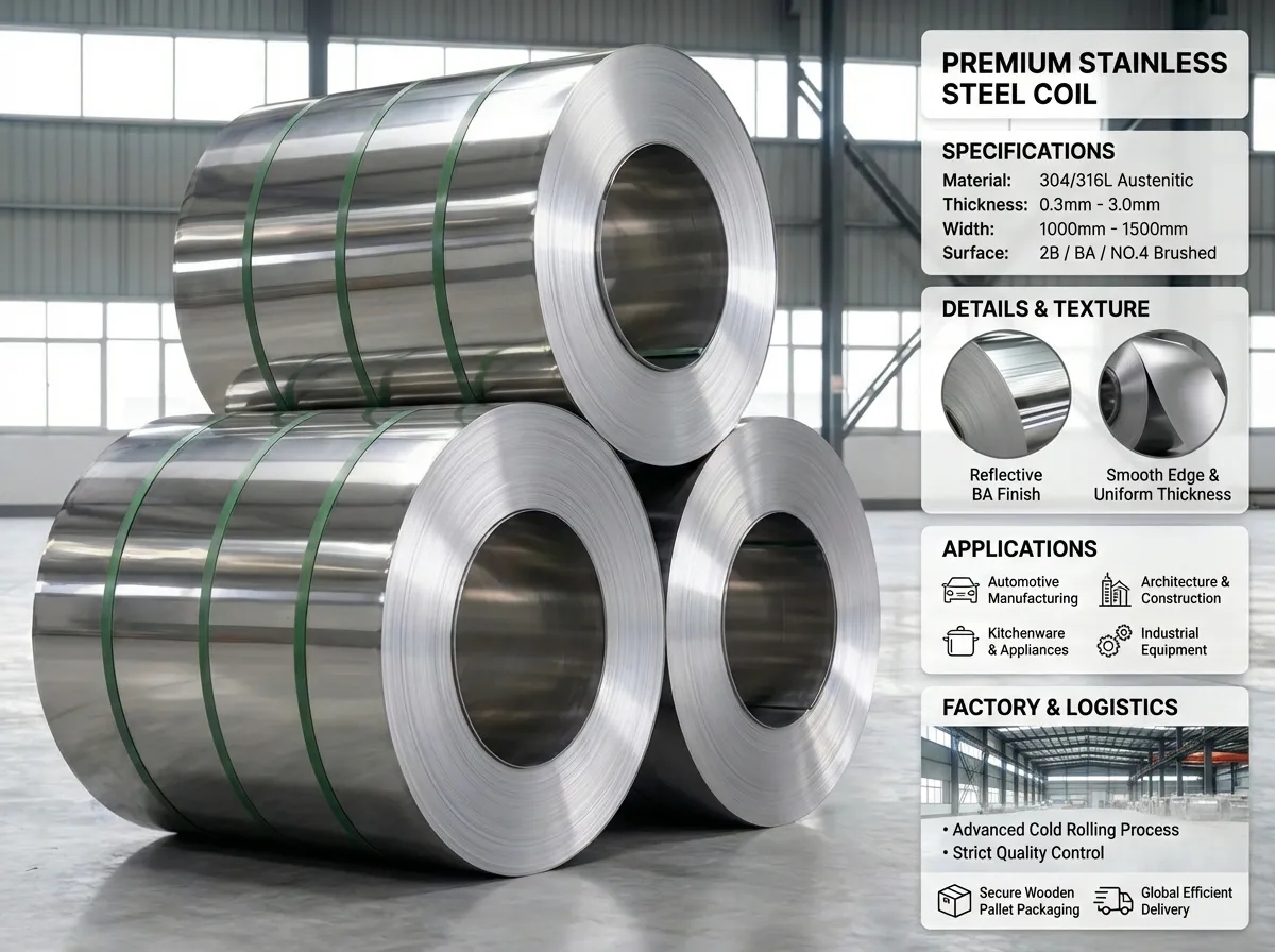 hot rolled stainless steel coil supplier China