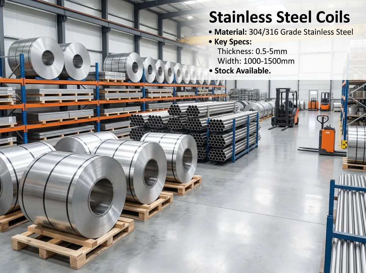 mirror stainless steel coils China