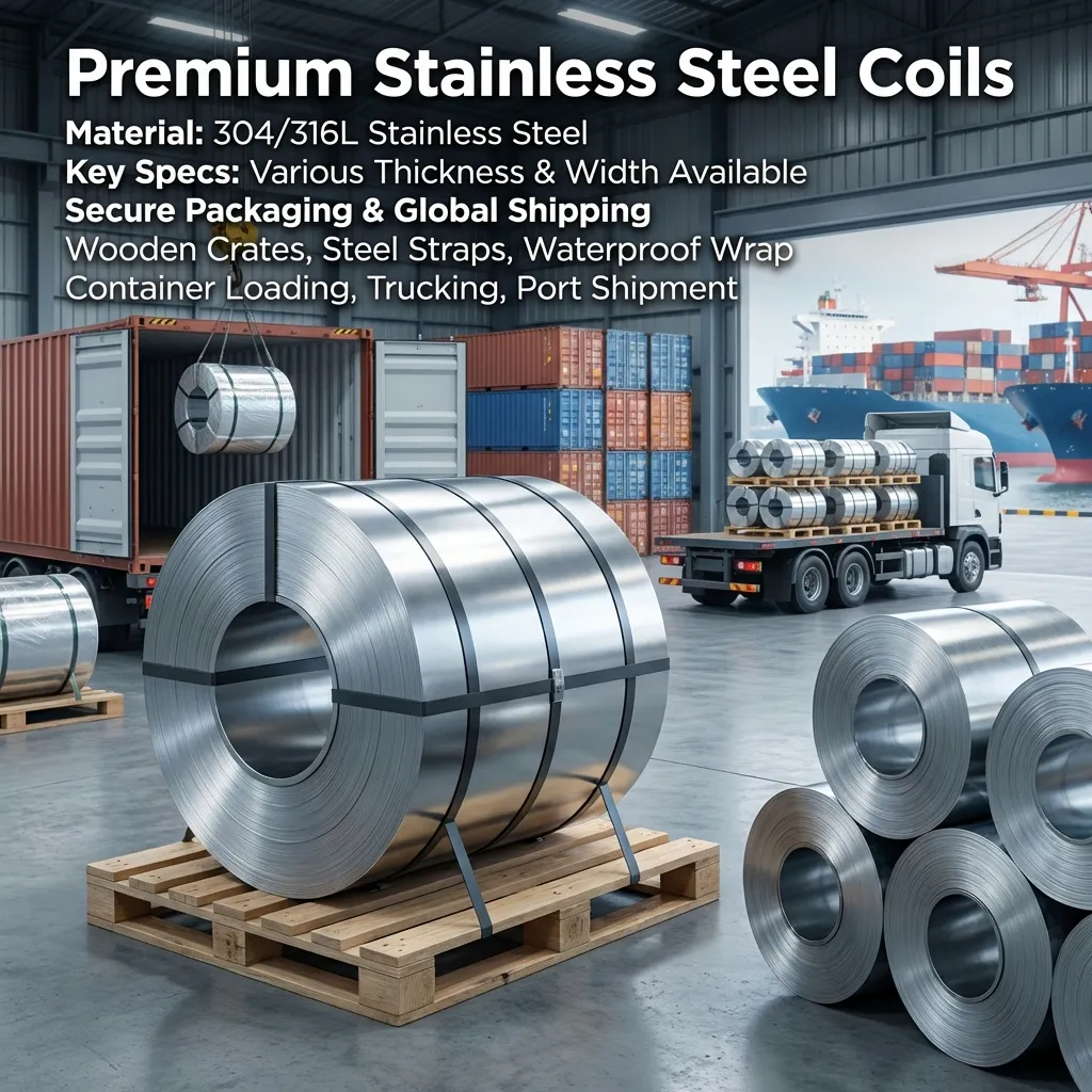 stainless steel coil size wholesale