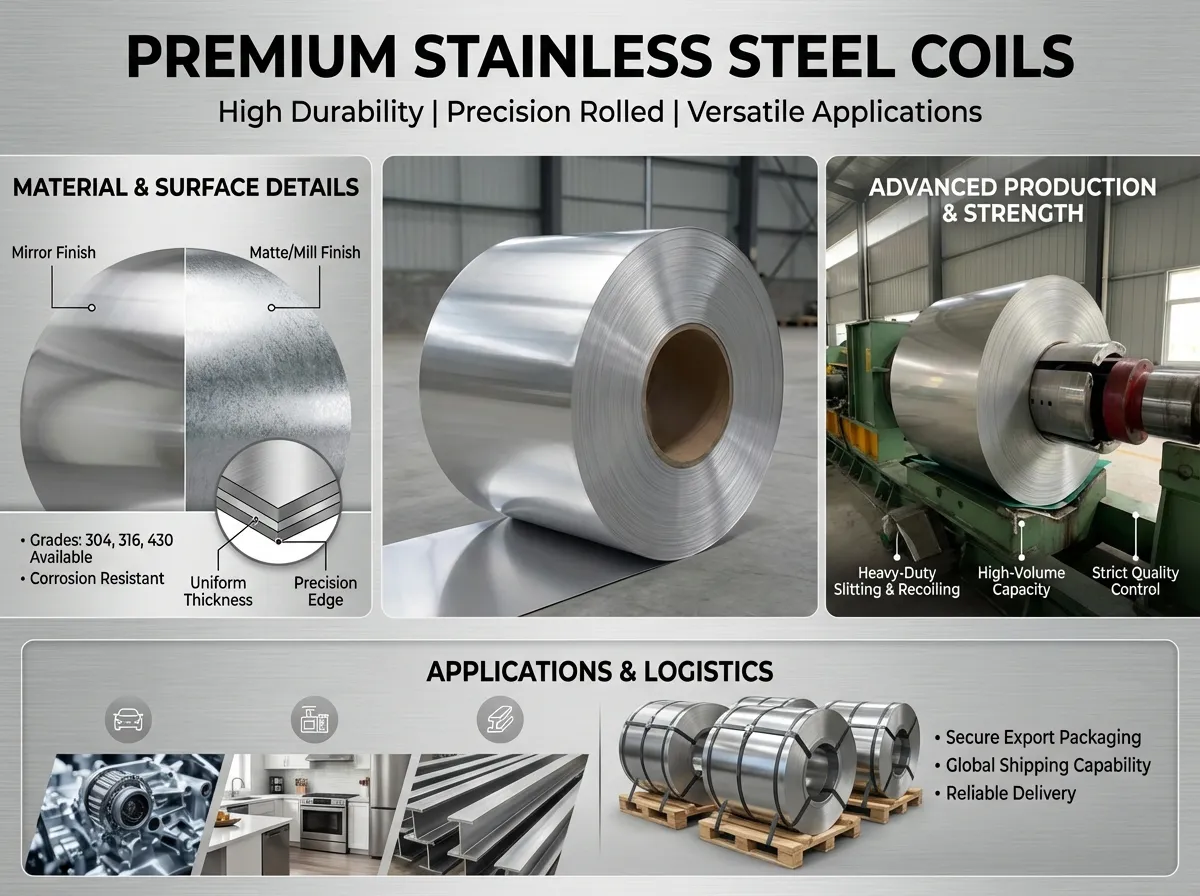 stainless steel sheet coil suppliers China