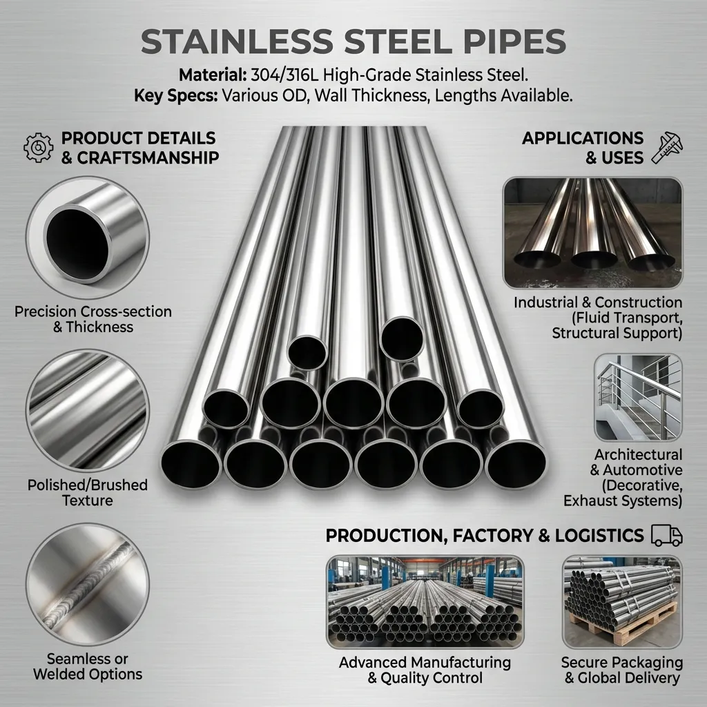 316L stainless steel pipe supplier