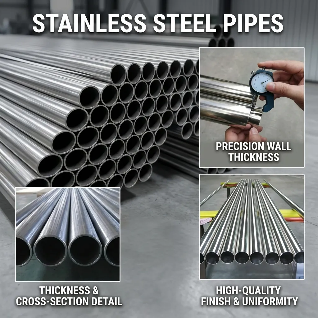 1 inch diameter stainless steel pipe supplier
