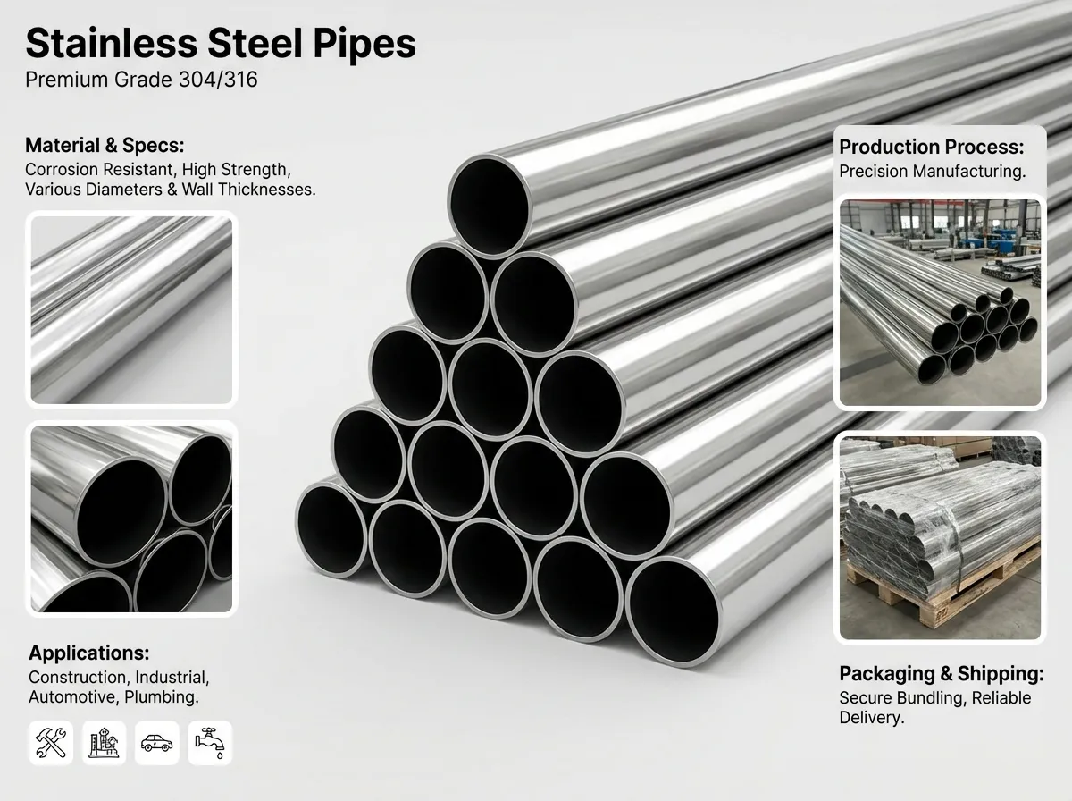 food grade stainless steel pipe supplier