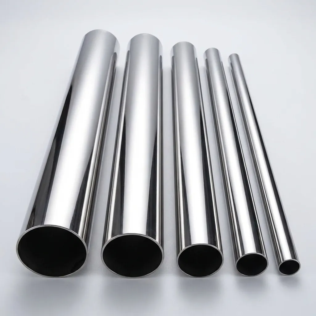 polished stainless steel pipe