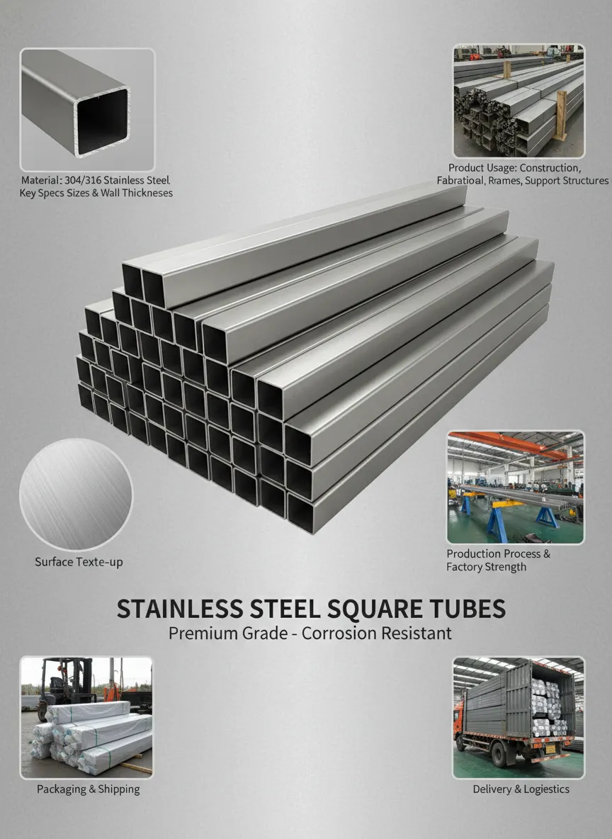 stainless steel square tube supplier
