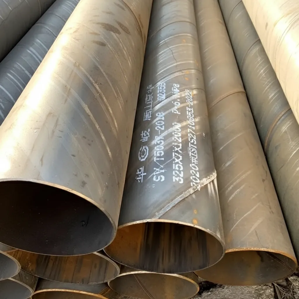 API 5L X42 spiral pipe image thumbnail