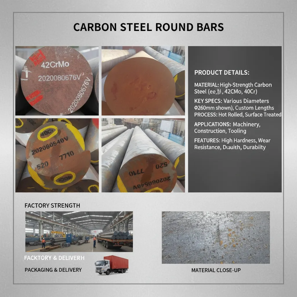 Hot-rolled alloy steel bars supplier