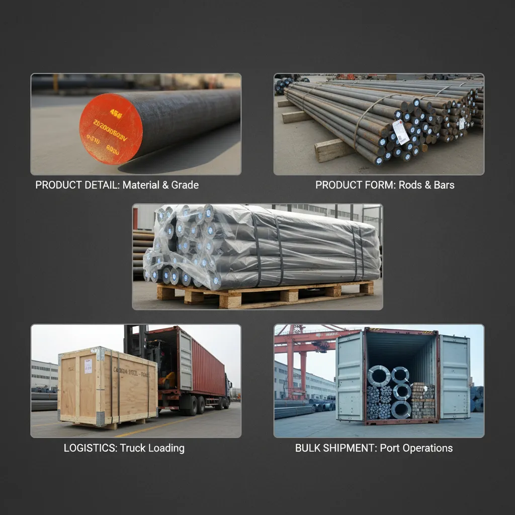Hot-rolled carbon steel bars wholesale