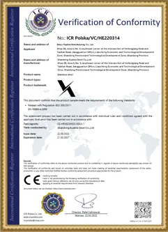 Certification