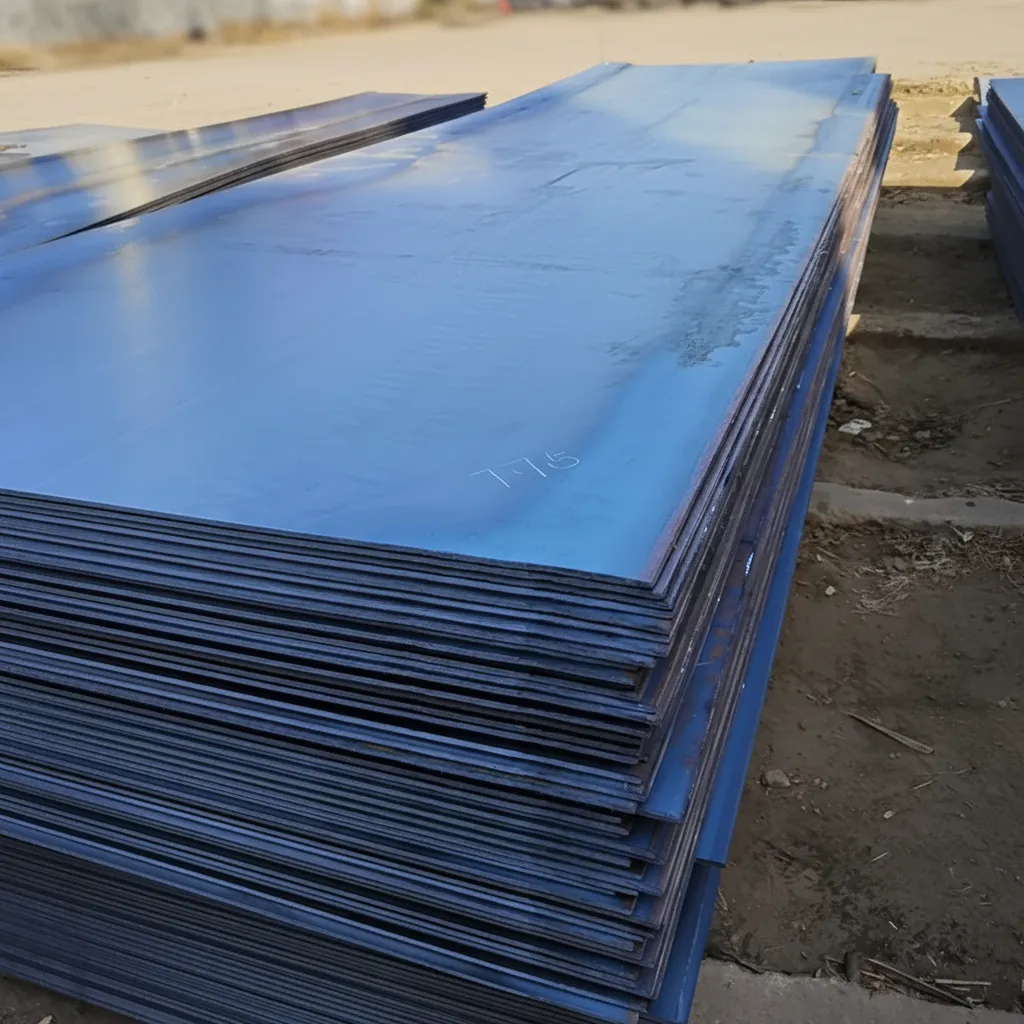 Mild steel plate for shipbuilding