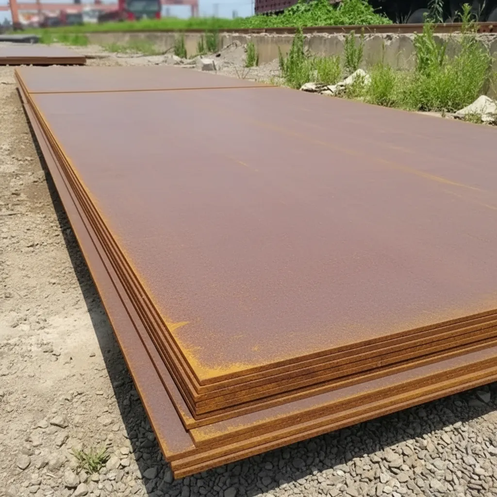 Corten steel plate for container image thumbnail