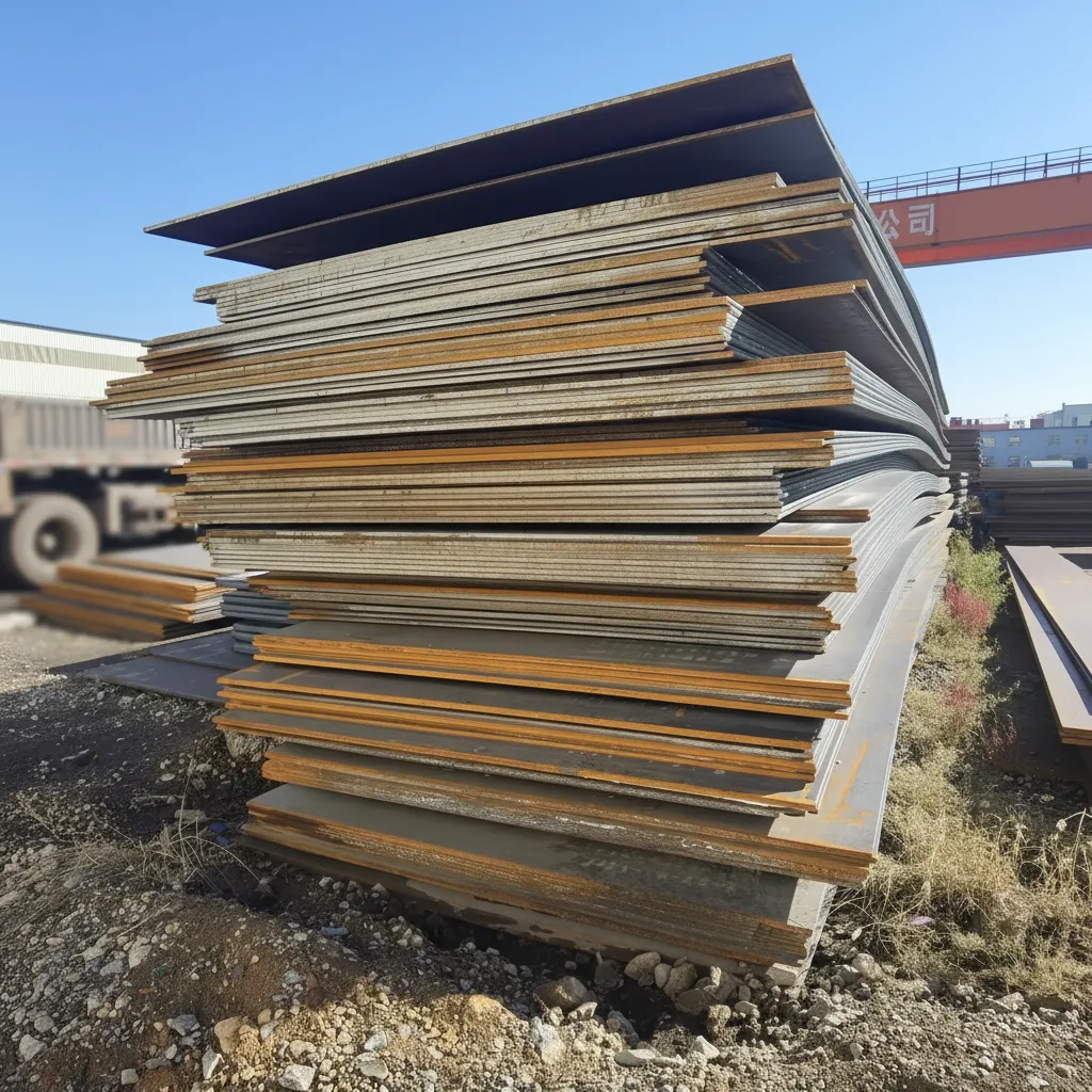 Marine container steel plate image thumbnail