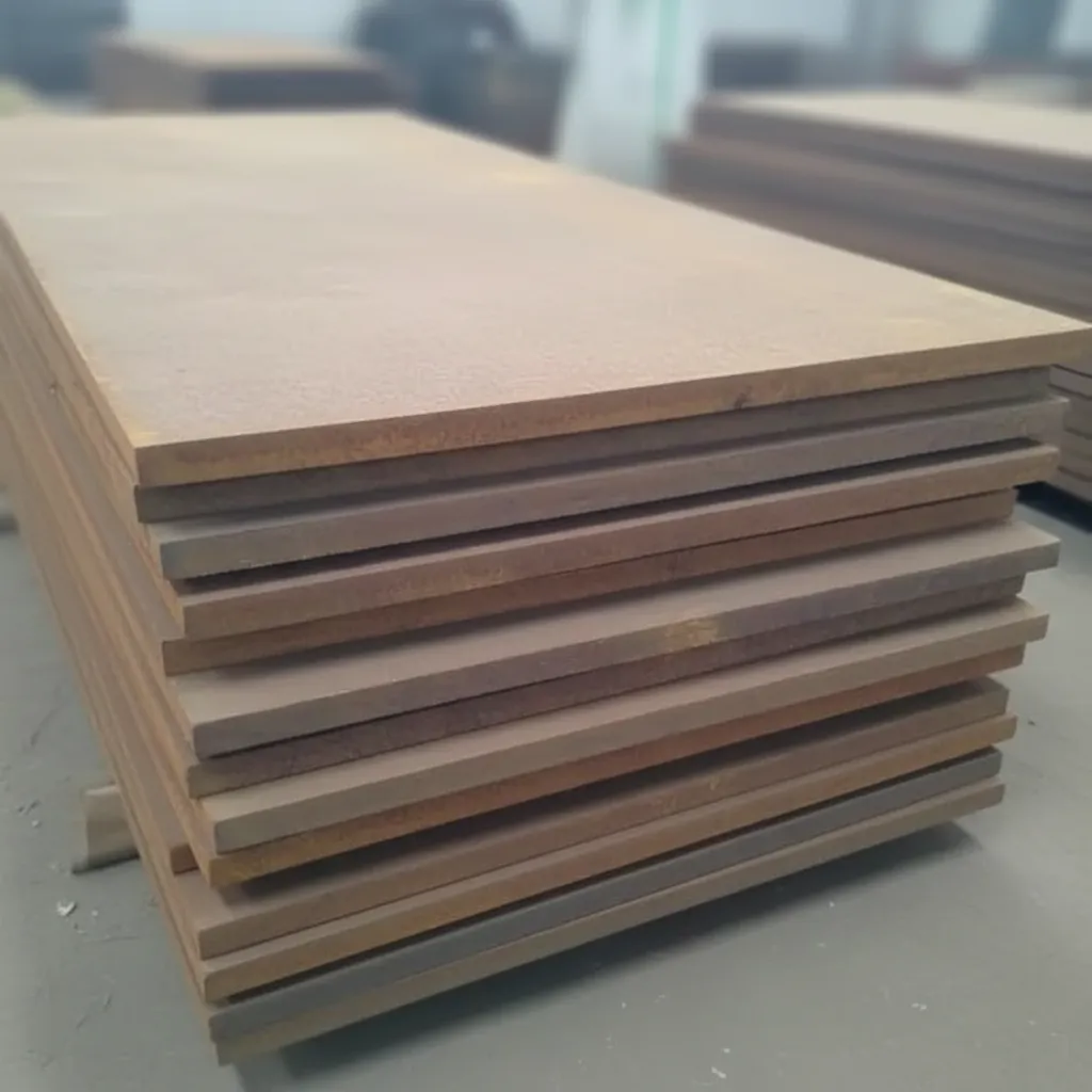 Steel plates used in shipbuilding image thumbnail