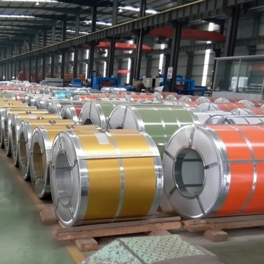 Color coated galvanized steel coil