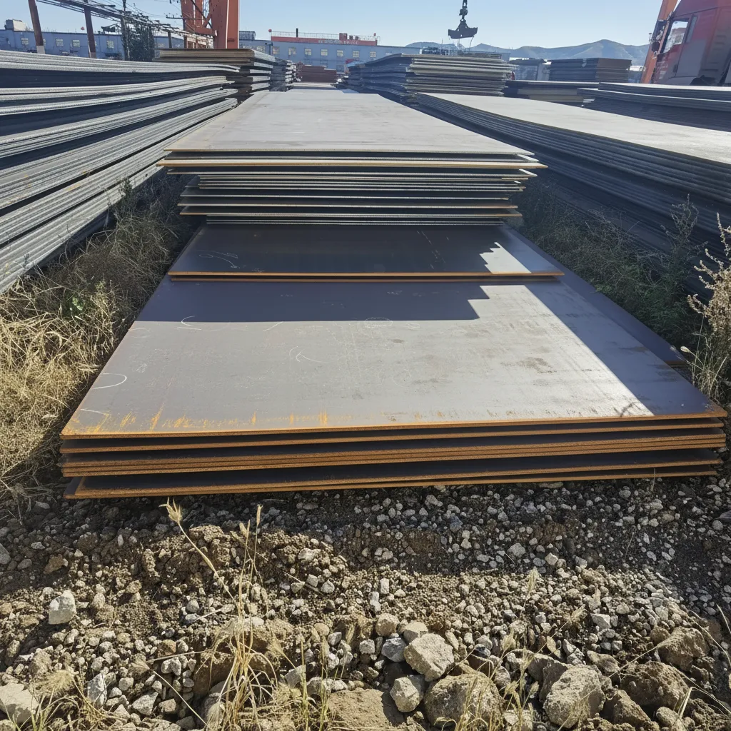 Marine container steel plate image thumbnail