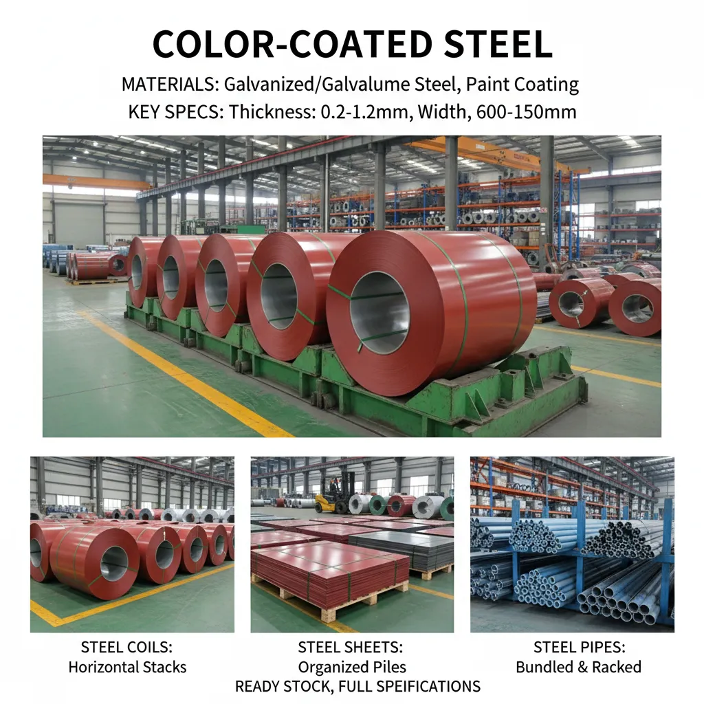 Prepainted steel coil factory China