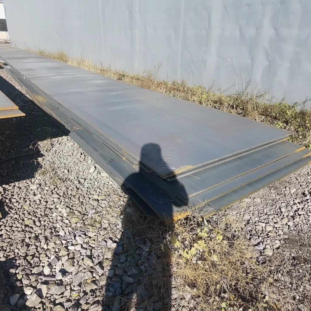 Dry container steel plate
