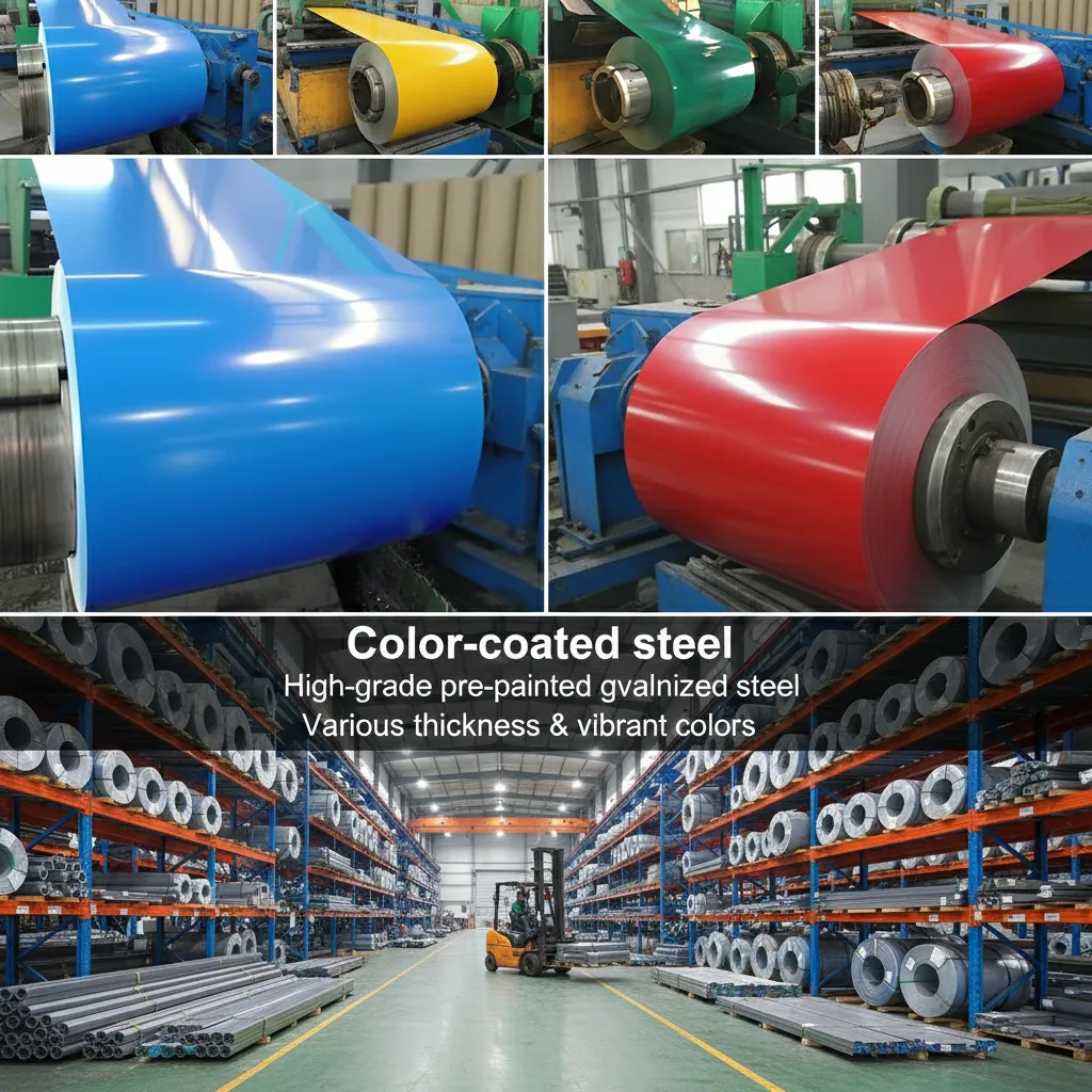 Prepainted galvanized steel coil importer wholesale