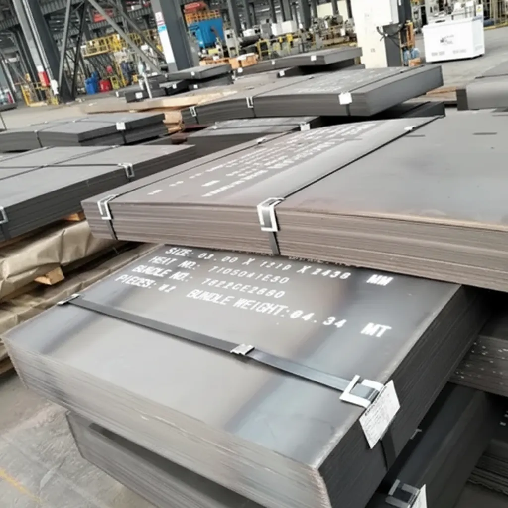 Bullet resistant steel plate