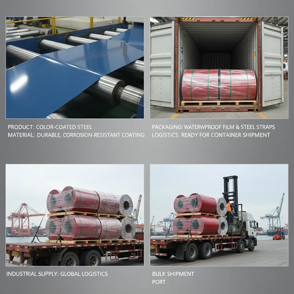 Hot dip galvanized prepainted steel coil manufacturer