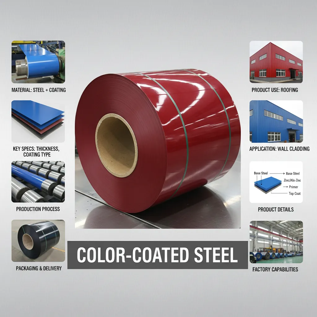 Prepainted galvanized steel coil manufacturer