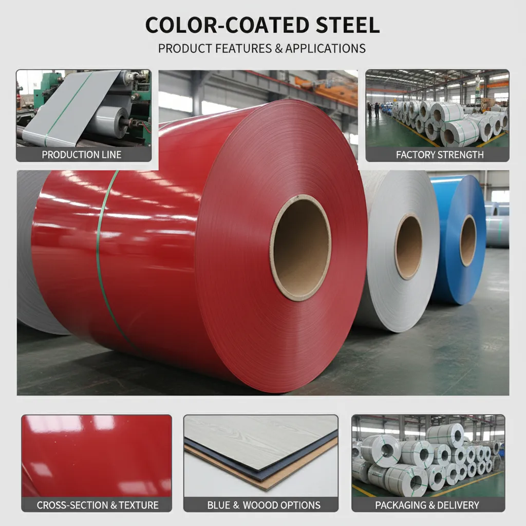Prime color prepainted galvanized steel coil supplier