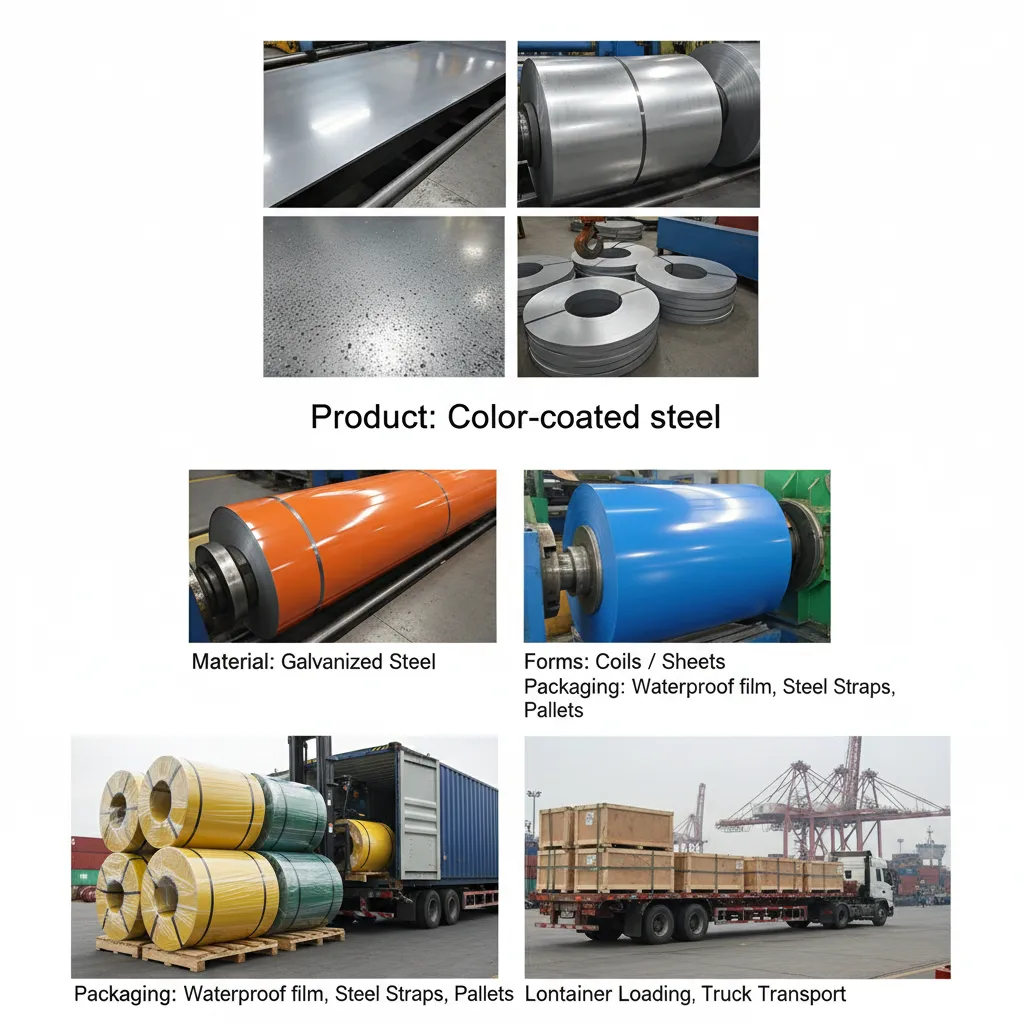 Prepainted galvanized steel coil importer China