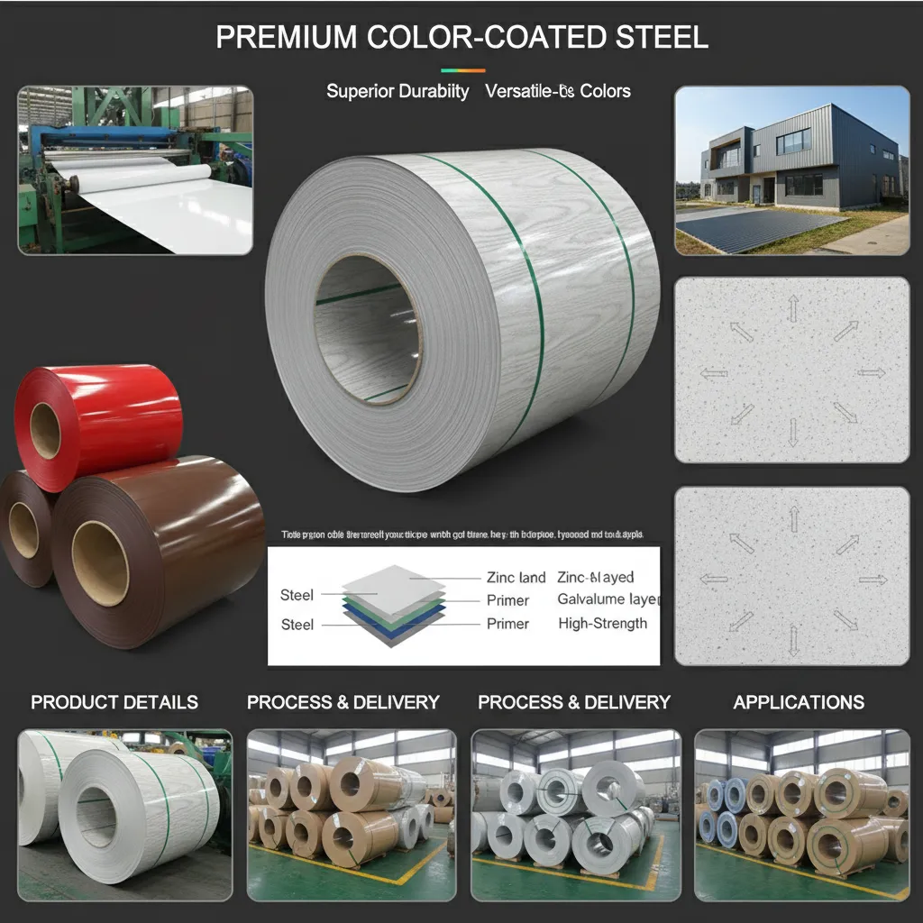 Flower pattern prepainted steel coil supplier