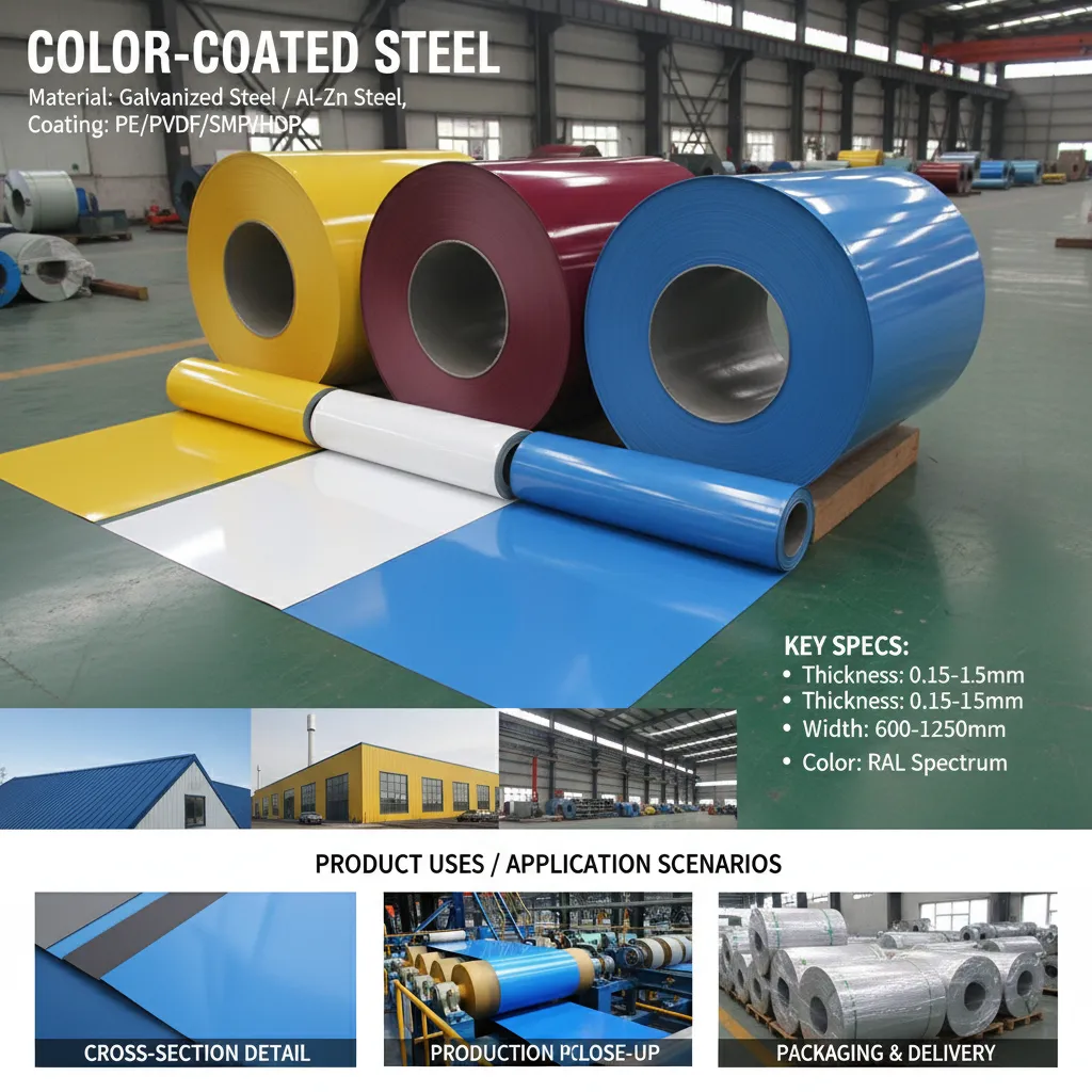 Prepainted steel coil supplier