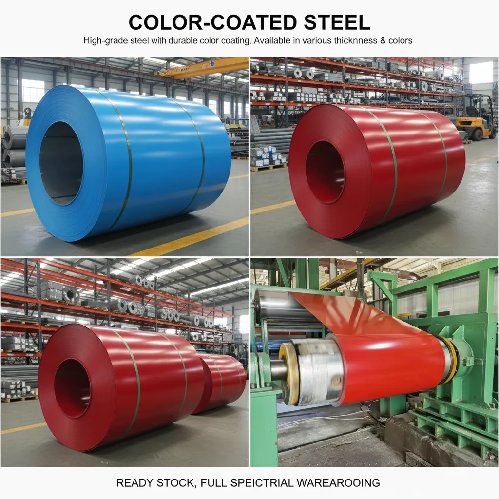 Hot dip galvanized prepainted steel coil China