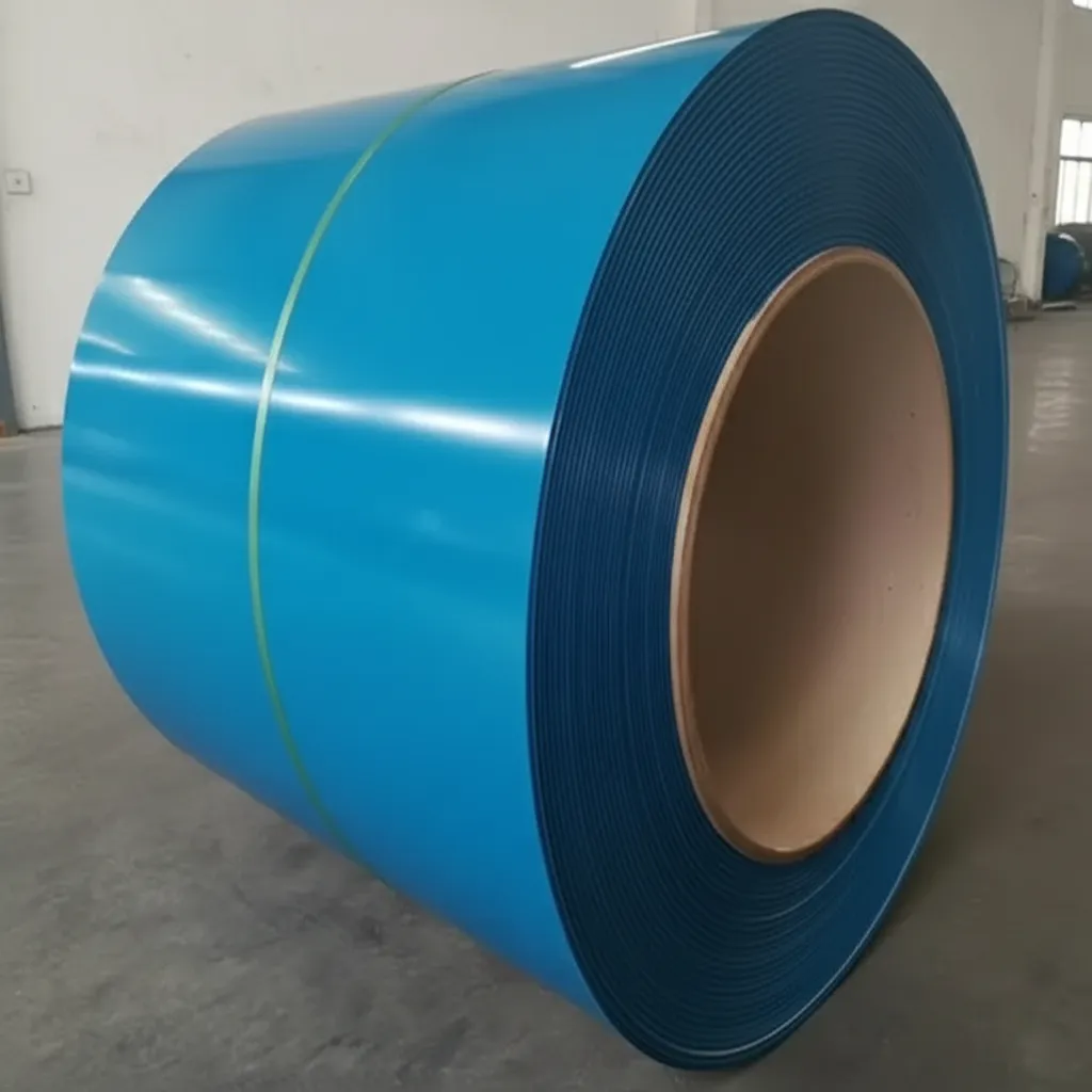 Prime prepainted galvanized steel coils
