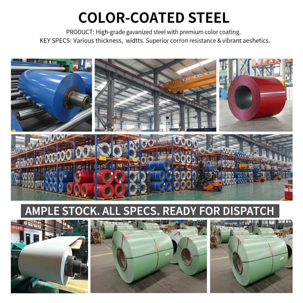 Prepainted steel coil in stock China