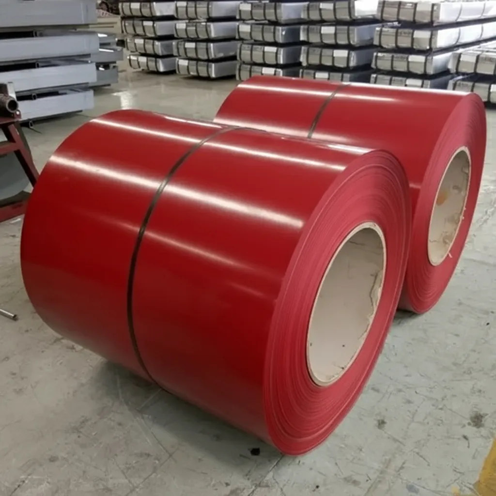 PPGL prepainted galvanized steel plate image thumbnail