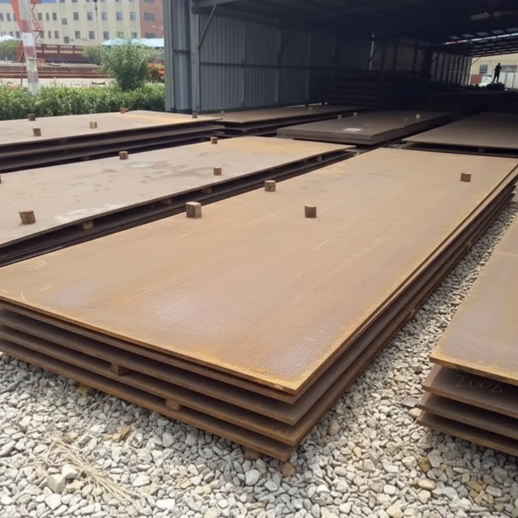 Corten steel plate cut to size image thumbnail
