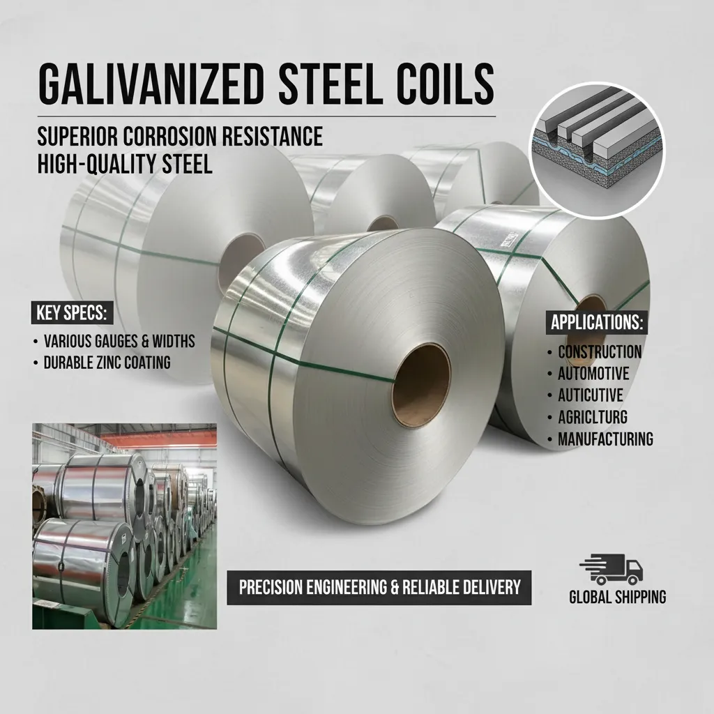 DX52D electro galvanized steel coil supplier