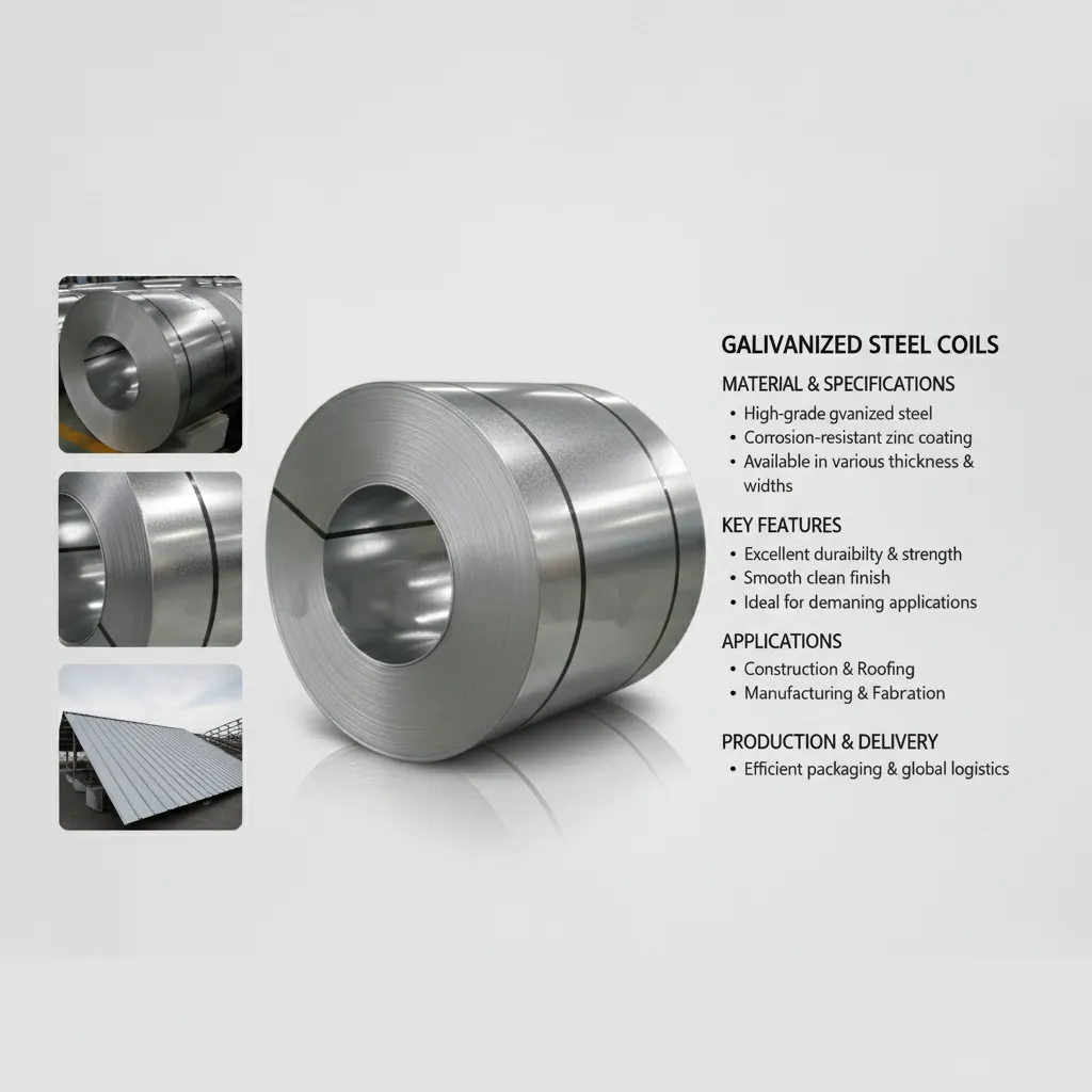 Electro galvanized steel coil for construction supplier