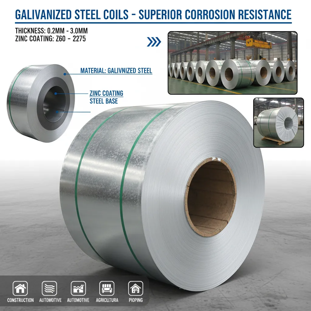 Galvanized aluminum steel coil supplier