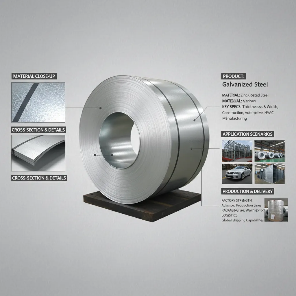Zinc aluminum alloy steel coil supplier