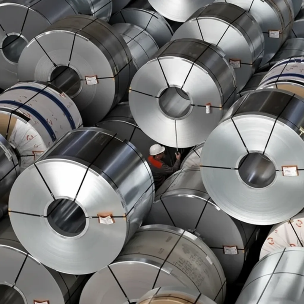 Small coil electro galvanized steel image thumbnail