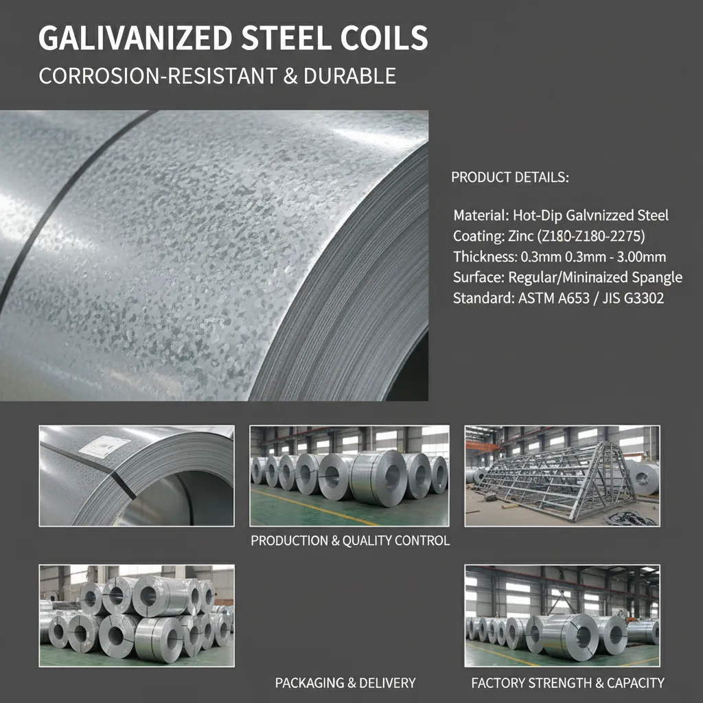 Zinc coated electro galvanized coil supplier